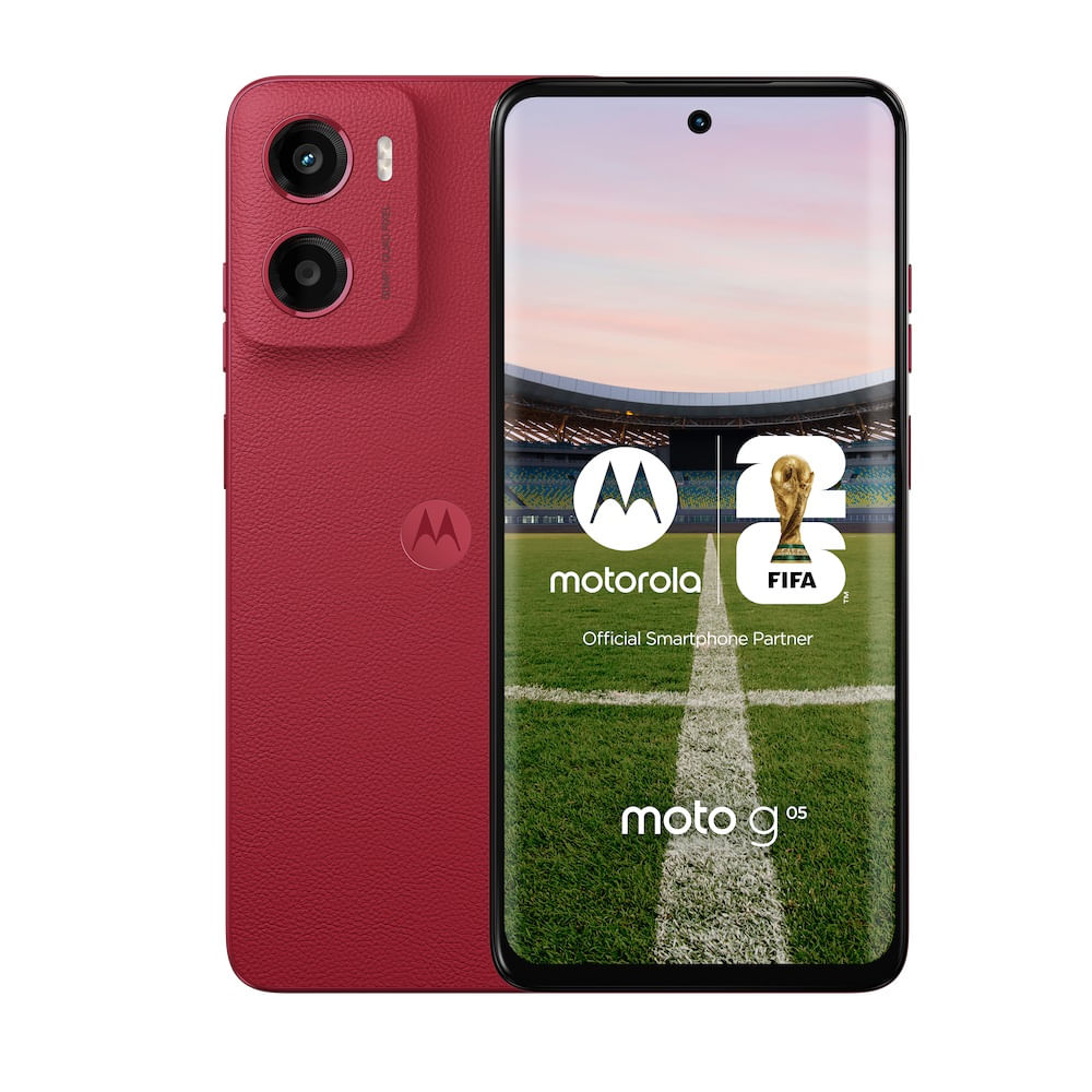 Celular Motorola G05 4 Gb/128 Gb Rojo